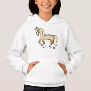 Ilustración de dibujos animados de caballo trotón