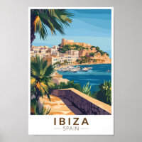 Ilustracion de España de Ibiza Viajes de arte