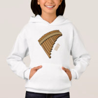 Ilustración de flauta de pan / flauta de pan de di