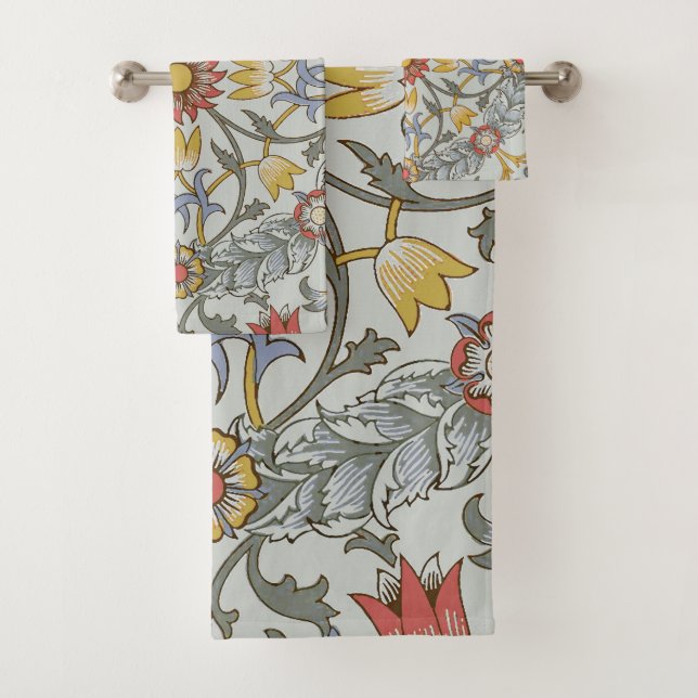 Ilustracion de flores de círculo floral William Mo (In situ)