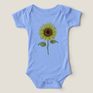 Ilustración de Girasol — Arte Botánico Brillante
