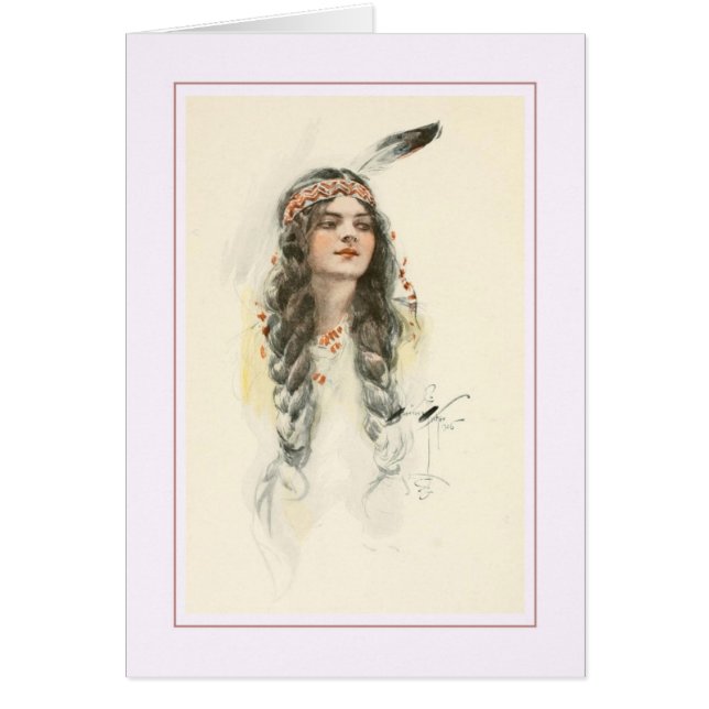 Ilustracion de Harrison Fisher (Frente)