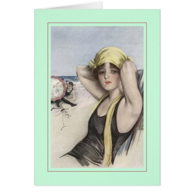 Ilustracion de Harrison Fisher (Frente)