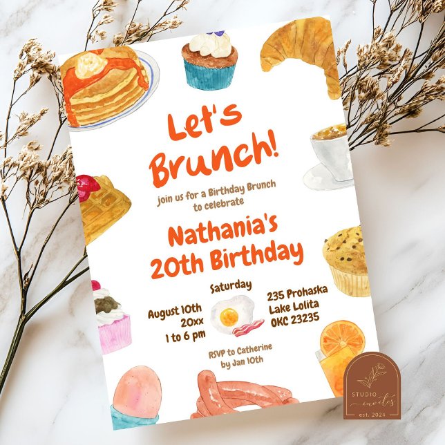 Ilustración de invitación a fiesta de cumpleaños B (Subido por el creador)