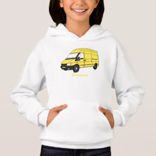 Ilustracion de la camioneta de entrega