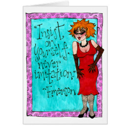 Ilustracion de la dama de glamour