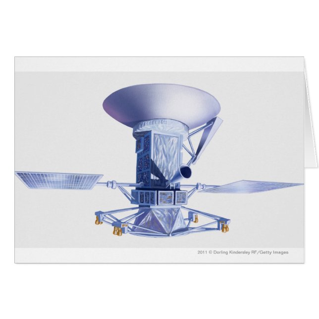 Ilustracion de la nave espacial de Magellan (Anverso (Horizontal))