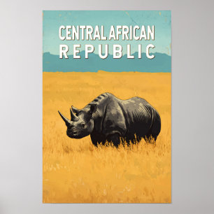 Ilustración de la República Centroafricana Arte de