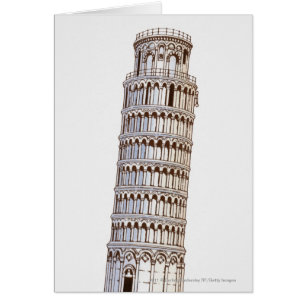 Ilustracion de la torre de Pisa