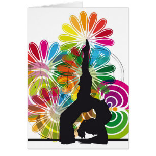 Ilustracion de la yoga