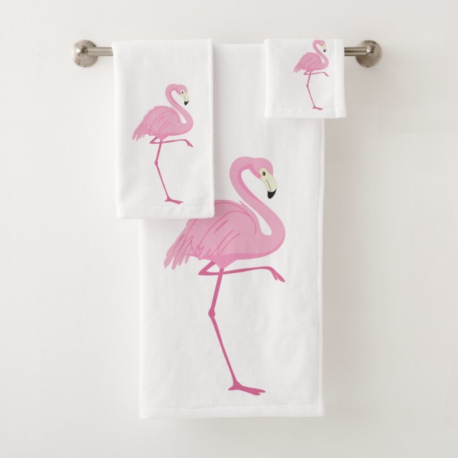 Ilustracion de las acuarelas de flamingo rosado (In situ)