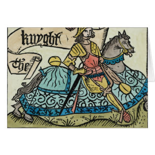 Ilustracion "de los cuentos de Cantorbery