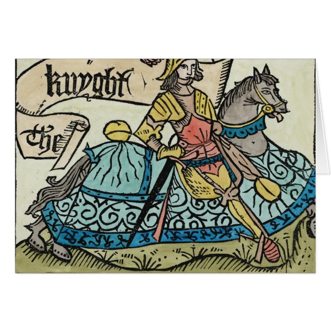 Ilustracion "de los cuentos de Cantorbery (Anverso (Horizontal))