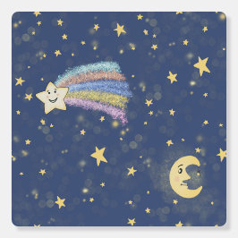 Ilustración de Luna y Estrellas de Sueño Dulce Azu