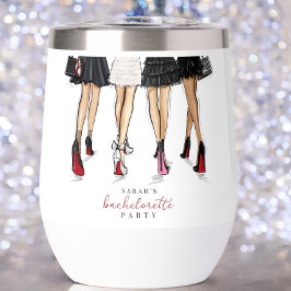 Ilustracion de Moda de Bachelorette de la ciudad d