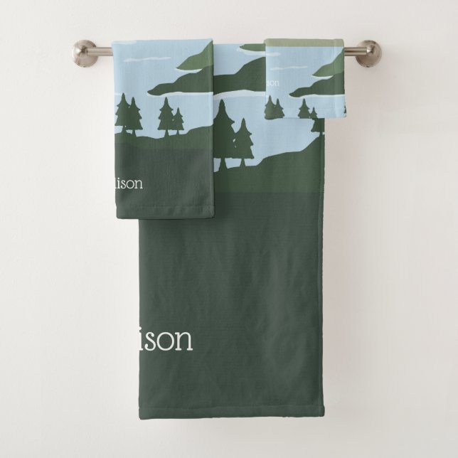 Ilustracion de naturaleza de nombre personalizado (In situ)