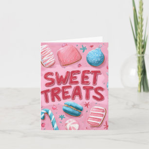 Ilustración de Navidad de Dulces Coloridos