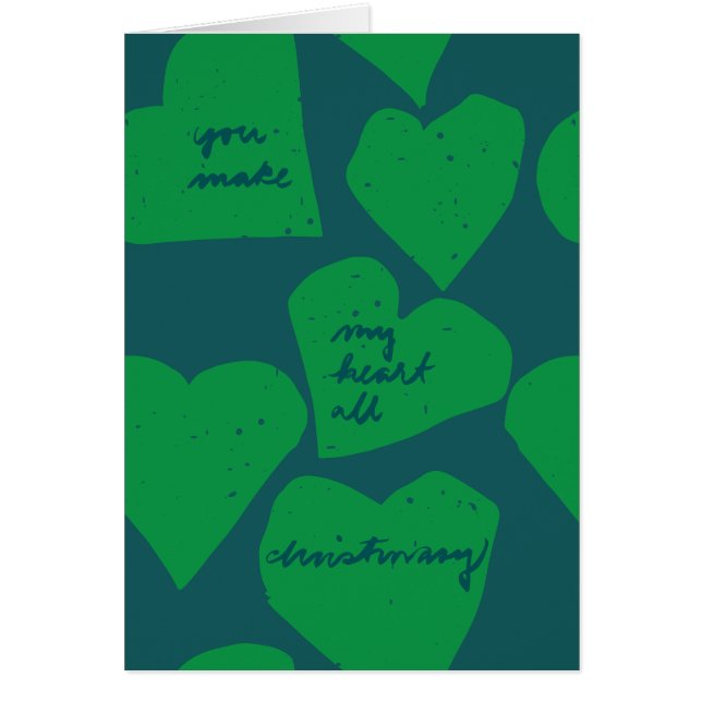 Ilustracion de Navidades de mano sorda (Frente)