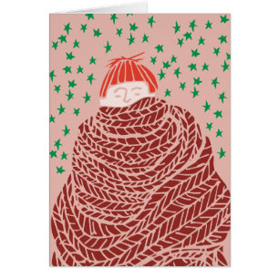 Ilustracion de Navidades de mano sorda