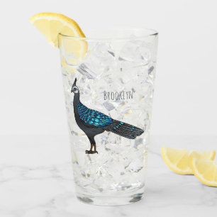 Ilustracion de pájaro faisán palawan personalizado