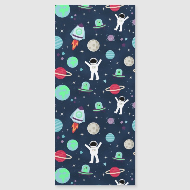 Ilustracion de patrón de espacio (Anverso)