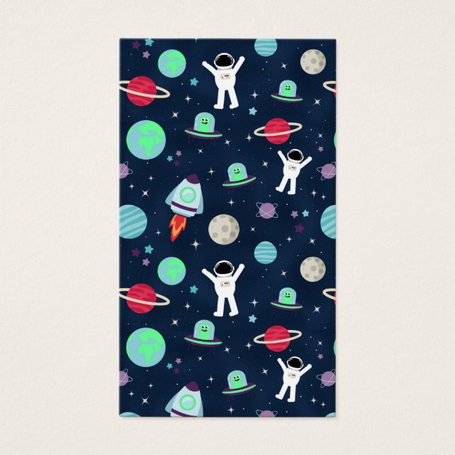 Ilustracion de patrón de espacio (Frente)
