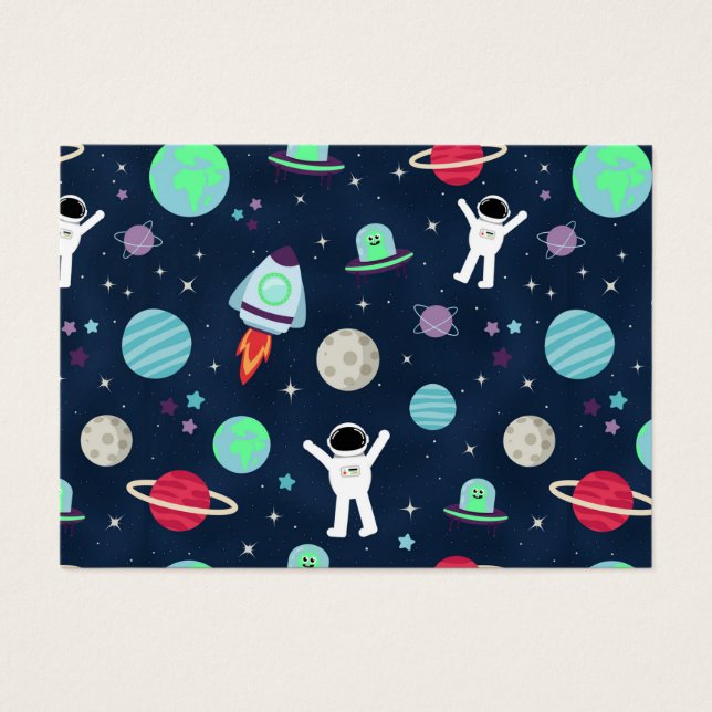Ilustracion de patrón de espacio (Frente)