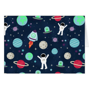 Ilustracion de patrón de espacio