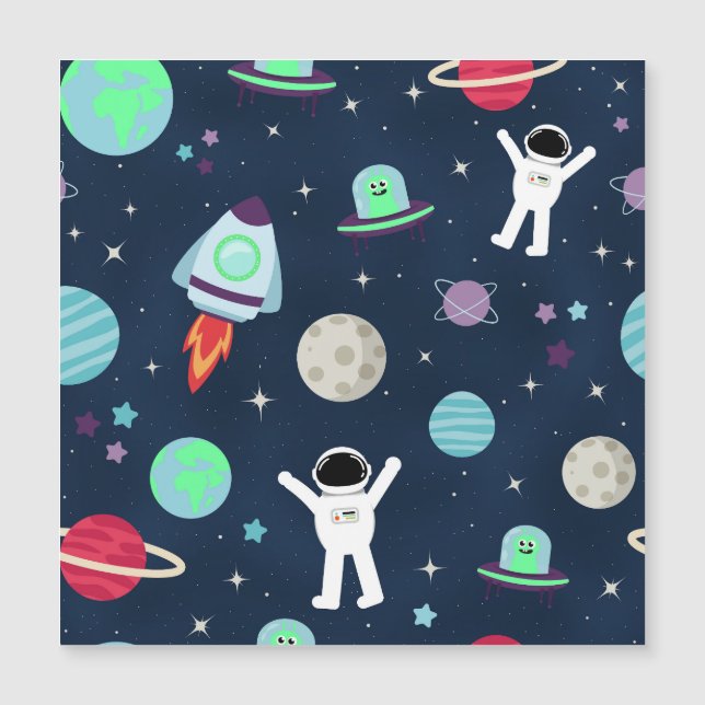Ilustración de patrón espacial (Anverso)