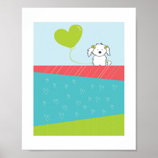 Ilustración de perro lindo | Arte animal para niño