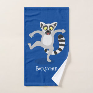 Ilustracion de personalizado bailador de lémur de 