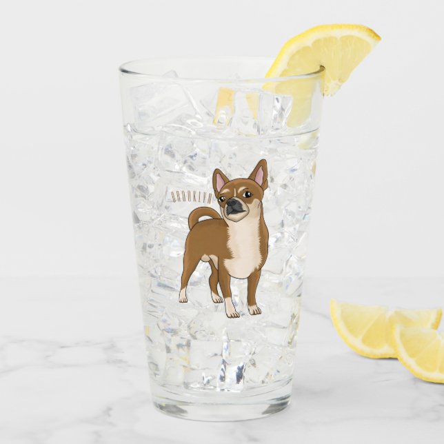 Ilustracion de personalizado chihuahua (Reverso (hielo))