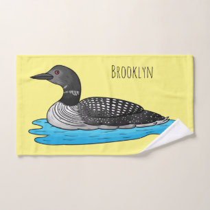 Ilustracion de personalizado de aves de Loon