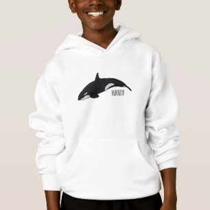 Ilustracion de personalizado de ballenas asesina