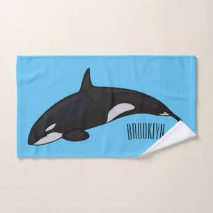 Ilustracion de personalizado de ballenas asesina