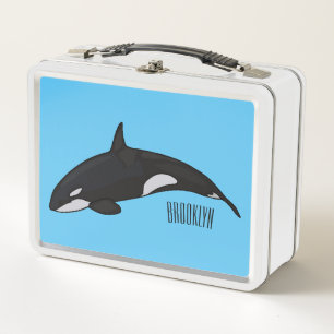 Ilustracion de personalizado de ballenas asesina