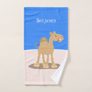 Ilustracion de personalizado de camello alegre y s