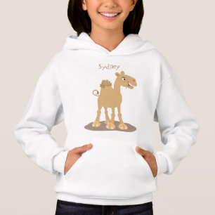 Ilustracion de personalizado de camello alegre y s
