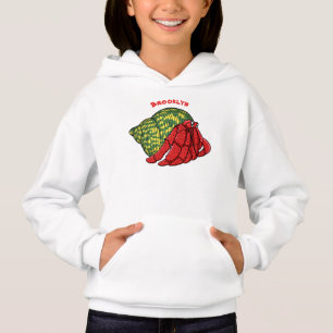 Ilustracion de personalizado de cangrejo ermitaño
