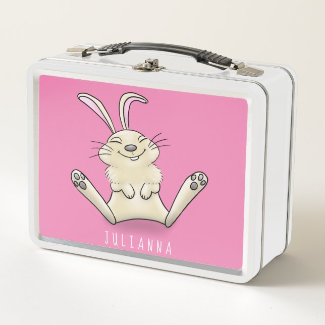 Ilustracion de personalizado de conejo de conejo d (Anverso)