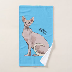 Ilustracion de personalizado de gatos Sfinx
