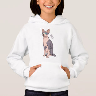 Ilustracion de personalizado de gatos Sfinx