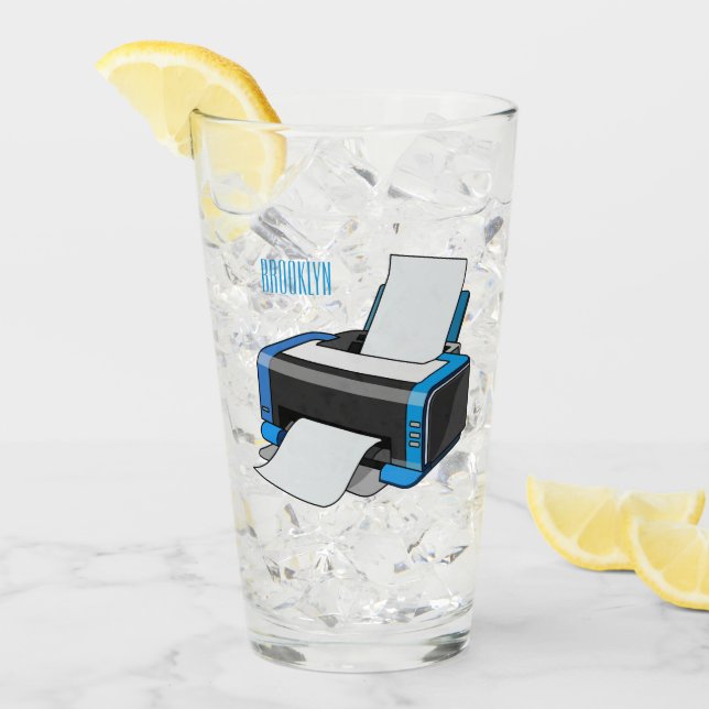 Ilustracion de personalizado de impresora (Anverso (hielo))