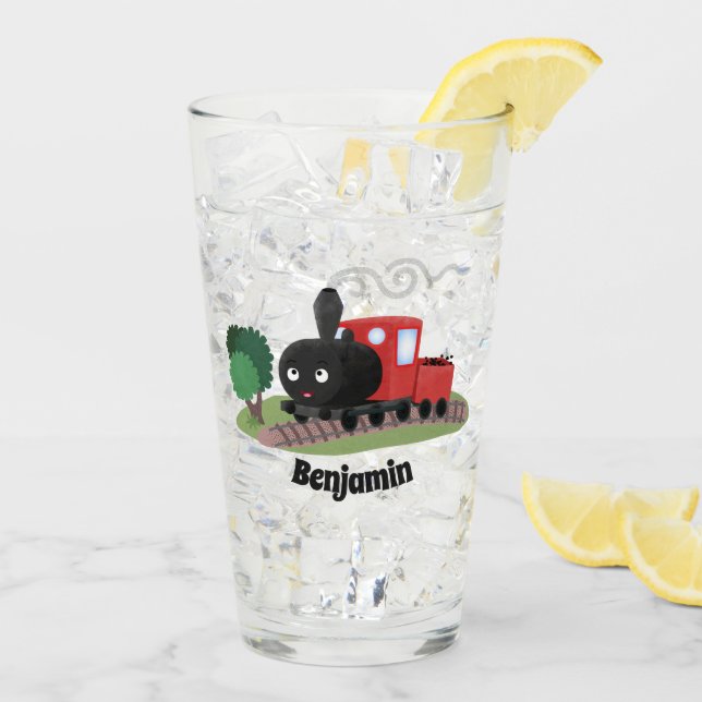 Ilustracion de personalizado de locomotora de trac (Reverso (hielo))