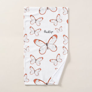 Ilustracion de personalizado de mariposa de vidrio