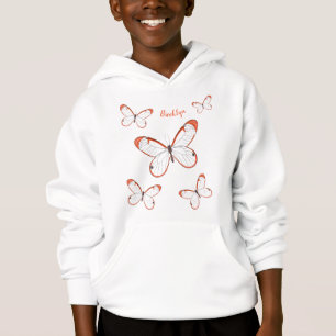 Ilustracion de personalizado de mariposa de vidrio