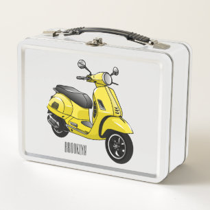 Ilustracion de personalizado de motocicleta con ci