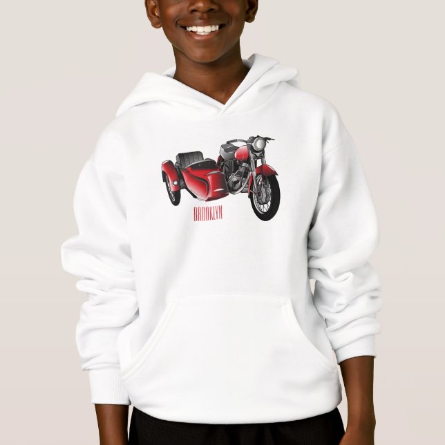 Ilustracion de personalizado de motocicletas Sidec (Anverso)