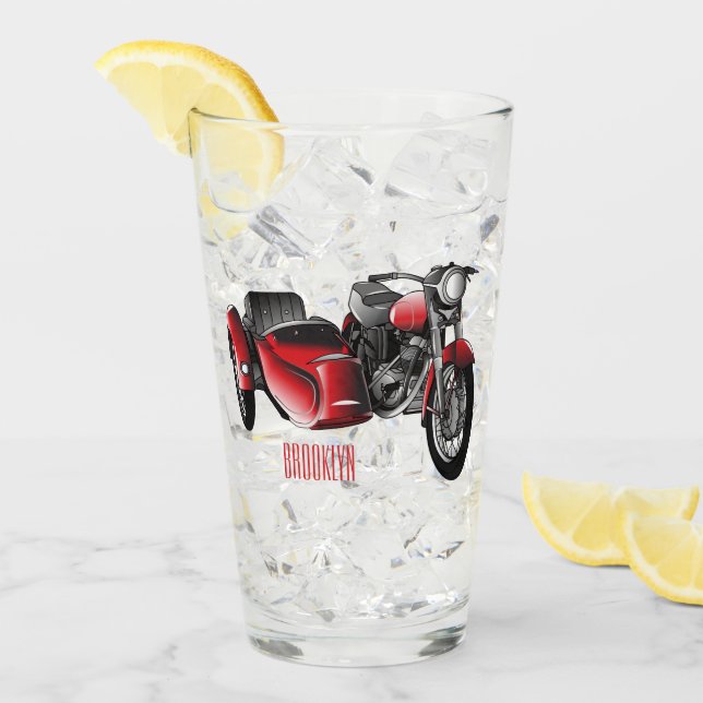 Ilustracion de personalizado de motocicletas Sidec (Anverso (hielo))