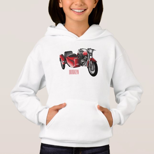 Ilustracion de personalizado de motocicletas Sidec (Anverso)